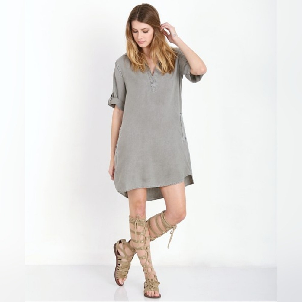 LaJu A-Line Shirt Dress size M